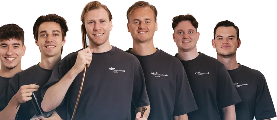 Het team van Vixx Badkamers