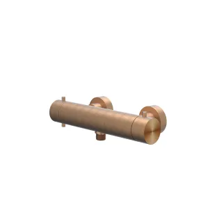 IVY - Concord - Shower thermostat tap - surface mounted - cool touch - RVS316 - Brushed matt copper PVD