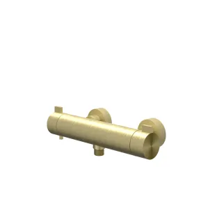 IVY - Tribe - Shower thermostat tap - surface mounted - cool touch - RVS316 - Brushed matt gold PVD