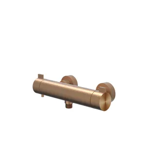 IVY - Tribe - Shower thermostat tap - surface mounted - cool touch - RVS316 - Brushed matt copper PVD