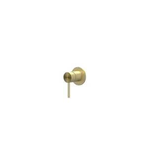 IVY - Concord - Built-in - shower mixer - single lever - including built-in part - RVS316 - Brushed matt gold PVD