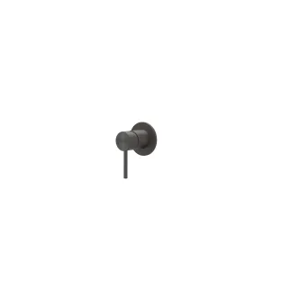 IVY - Concord - Built-in - shower mixer - single lever - including built-in part - RVS316 - Brushed carbon black PVD