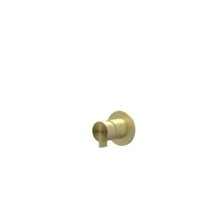 IVY - Tribe - Built-in - shower mixer - single lever - including built-in part - RVS316 - Brushed matt gold PVD