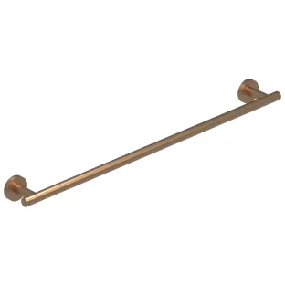 IVY - Wall towel rack 60cm single - Brushed matt copper PVD