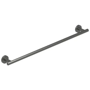 IVY - Wall towel rack 60cm single - Brushed metal black PVD