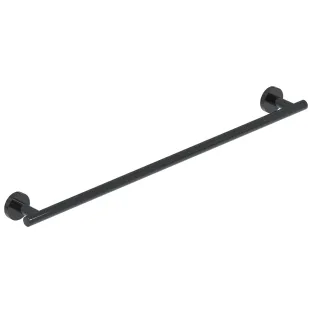 IVY - Wall towel rack 60cm single - Black chrome PVD