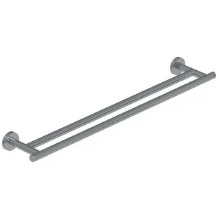 IVY - Wall towel rack 60cm double - Chrome