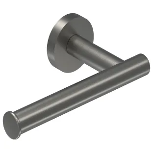 IVY - Toilet roll holder - Brushed metal black PVD