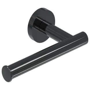 IVY - Toilet roll holder - Black chrome PVD