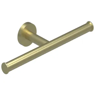 IVY - Toilet roll holder double - Brushed matt gold PVD