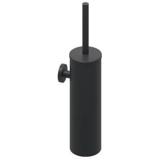 IVY - Wall-mounted toilet brush set - Matt black PED