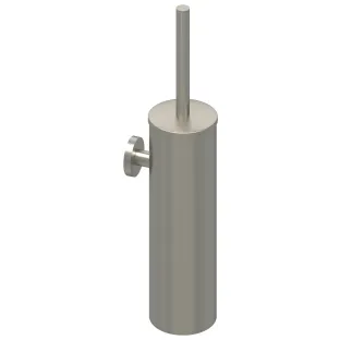 IVY - Wall-mounted toilet brush set - Brushed nickel PVD