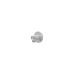 IVY - Wall outlet 1/2 - Brushed stainless steel 316