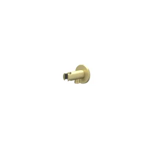 IVY - Wall bracket with integrated water outlet 1/2 - Brushed matt gold PVD