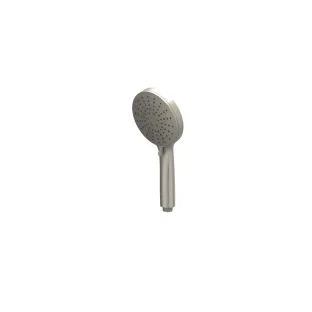 IVY - Hand shower - adjustable - 3 positions - with anti-limescale nozzles - made of ABS plastic - Brushed nickel PVD