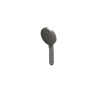 IVY - Hand shower - adjustable - 3 positions - with anti-limescale nozzles - made of ABS plastic - Brushed metal black PVD