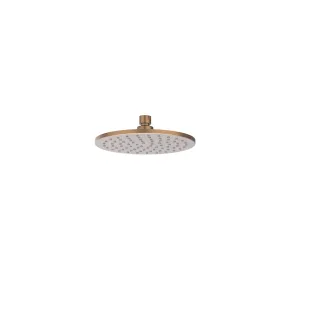 IVY - Overhead shower - medium - 20cm - with anti-limescale nozzles - Brushed matt copper PVD