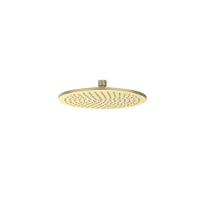 IVY - Overhead shower - medium - 25cm - with anti-limescale nozzles - Brushed matt gold PVD