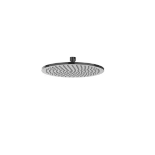 IVY - Overhead shower - medium - 25cm - with anti-limescale nozzles - Black chrome PVD