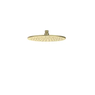 IVY - Overhead shower - medium - 25cm - with anti-limescale nozzles - RVS316 - Brushed matt gold PVD