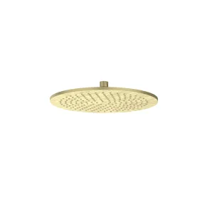 IVY - Overhead shower - medium - 30cm - with anti-limescale nozzles - Brushed matt gold PVD