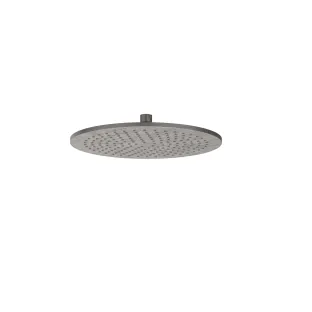 IVY - Overhead shower - medium - 30cm - with anti-limescale nozzles - Brushed metal black PVD