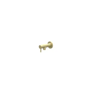 IVY - Angle valve 1/2 3/8 - Brushed matt gold PVD