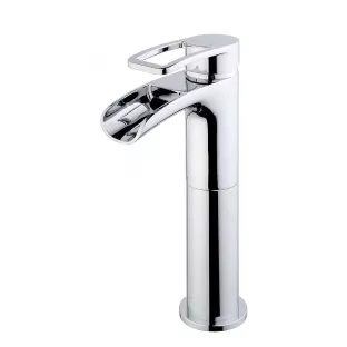 Alegra HIGH waterfall tap - chrome