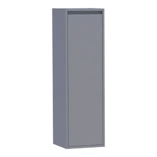 Brauer Adore half-high cabinet - 120x35x35 cm - 1 door left-turning - handleless - MDF lacquered - Gray