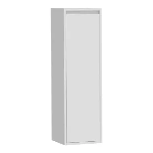 Brauer Adore half-high cabinet - 120x35x35 cm - 1 door left-turning - handleless - MDF lacquered - Glossy White