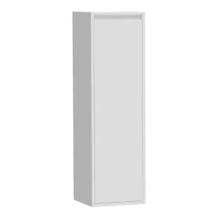 Brauer Adore half-high cabinet - 120x35x35 cm - 1 door left-turning - handleless - MDF lacquered - Matt White
