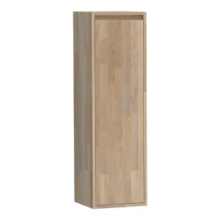 Brauer Adore half-high cabinet - 120x35x35 cm - 1 door left-turning - handleless - Finger glass oak gray