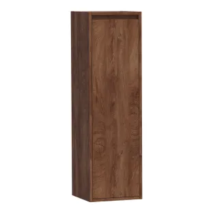 Brauer Adore half-high cabinet - 120x35x35 cm - 1 door right-turning - handleless - MFC - Forest Cacao