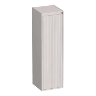 Brauer Adore Wavy half-high cabinet - 120x35x35 cm - 1 door left-turning - handleless - MDF lacquered - Sand