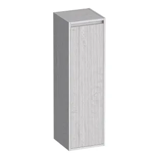 Brauer Adore Wavy half-high cabinet - 120x35x35 cm - 1 door left-turning - handleless - MFC - Forest Seashell