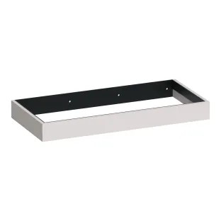 Brauer Amaze washbasin cabinet with integrated mounting bracket - 100x46x10 cm - MDF lacquered - Matt Sand