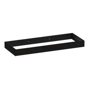 Brauer Amaze washbasin cabinet with integrated mounting bracket - 120x46x10 cm - MFC - Timber Black