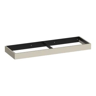 Brauer Amaze washbasin cabinet with integrated mounting bracket - 140x46x10 cm - MDF lacquered - Matt Beige