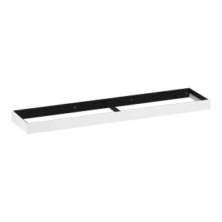 Brauer Amaze washbasin cabinet with integrated mounting bracket - 200x46x10 cm - MDF lacquered - Matt White