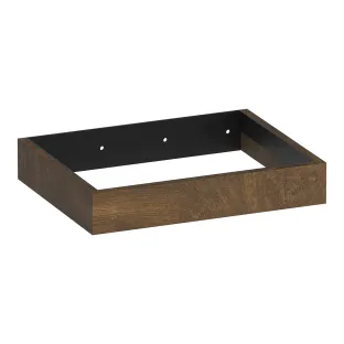 Brauer Amaze washbasin cabinet with integrated mounting bracket - 60x46x10 cm - MFC - Grove