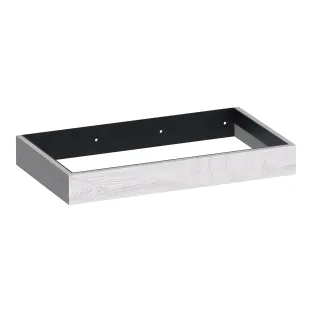 Brauer Amaze wastafelonderkast met geintegreerde ophangbeugel - 80x46x10 cm - MFC - Forest Seashell