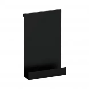 Brauer Black Edition hanging shower rack - 25x40cm - matt black