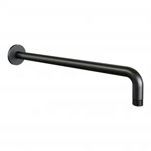 Brauer Black Edition wall arm - curved - 40 cm - mat black