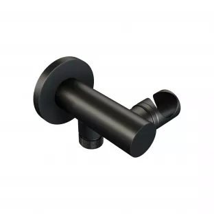 Brauer Black Edition wall connection elbow adjustable - matt black