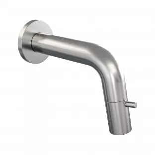 Brauer Brushed Edition built-in fountain tap, shortenable - brushed stainless steel PVD