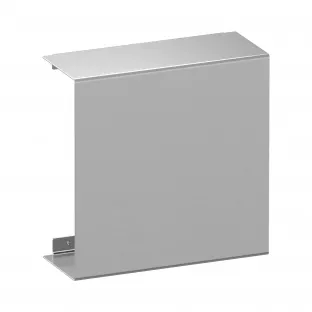 Brauer Brushed Edition surface-mounted niche with concealed storage space - brushed stainless steel PVD