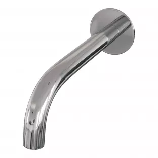 Brauer Chrome Edition Curved bath spout - 20 cm - Rosette - Chrome