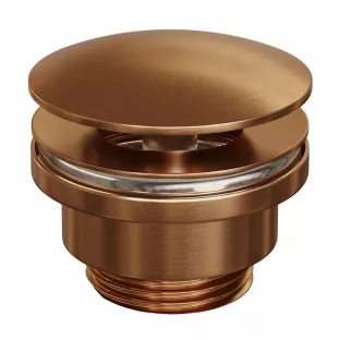 Brauer Copper Edition Altijd open plug - Geborsteld Koper PVD