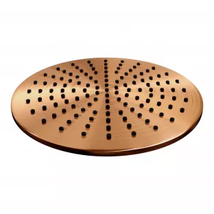 Brauer Copper Edition overhead shower - 30cm - PVD - brushed copper