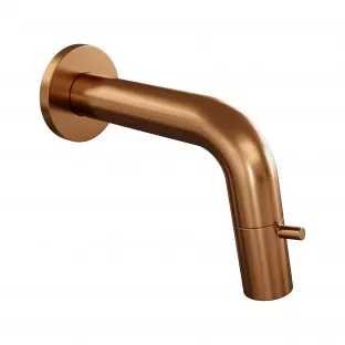 Brauer Copper Edition built-in fountain tap, shortenable - brushed copper PVD